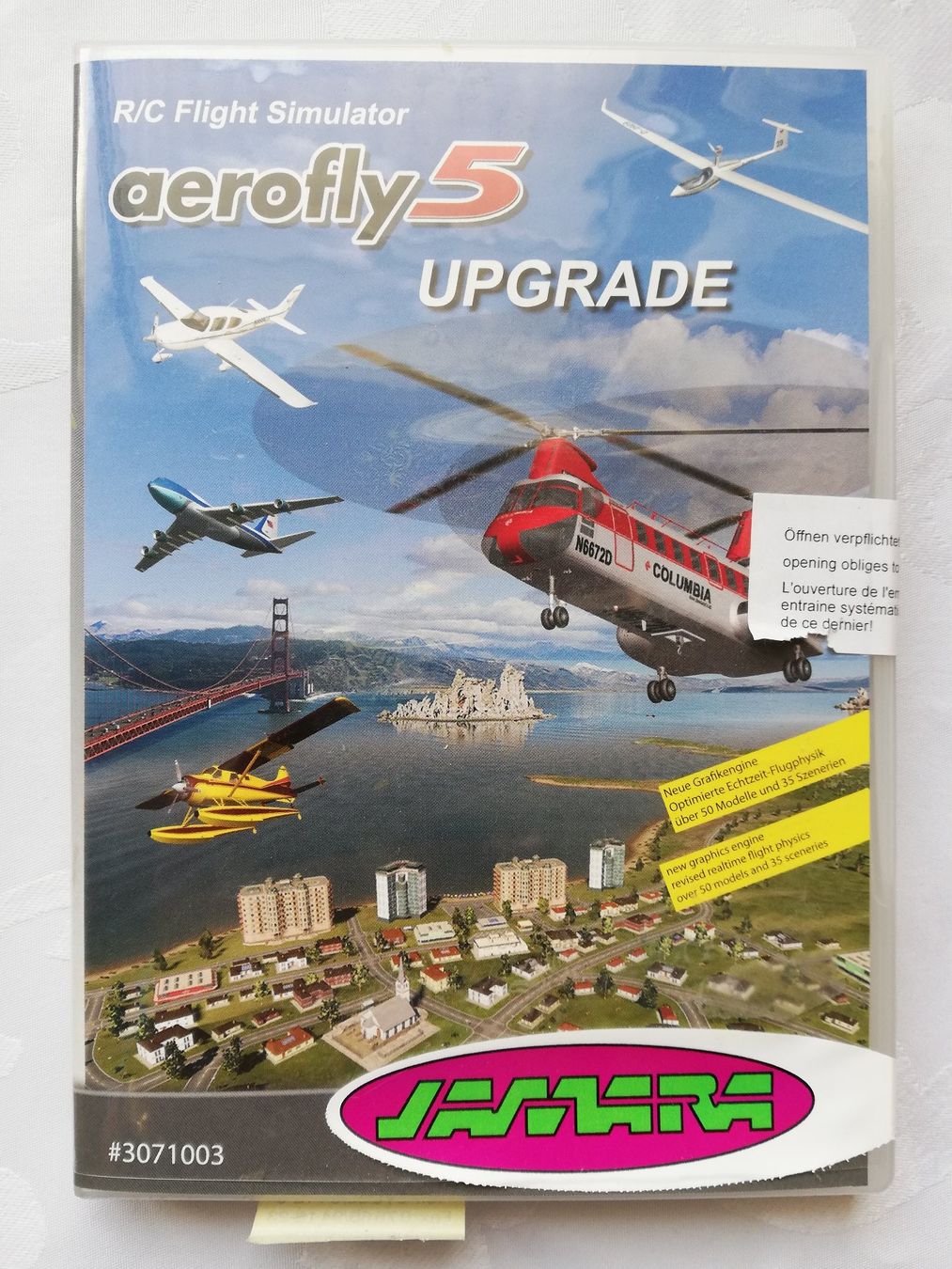 Modellismo RC: RC-Flugsimulator Aerofly 5 UPGRADE – Nuovo e nell'imballaggio originale da Flüh venduto da AMS-Modellbau