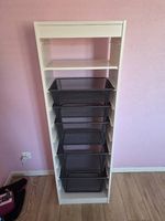 IKEA TROFAST Regal hoch mit 5 Drahtkörben& Einlegeboden