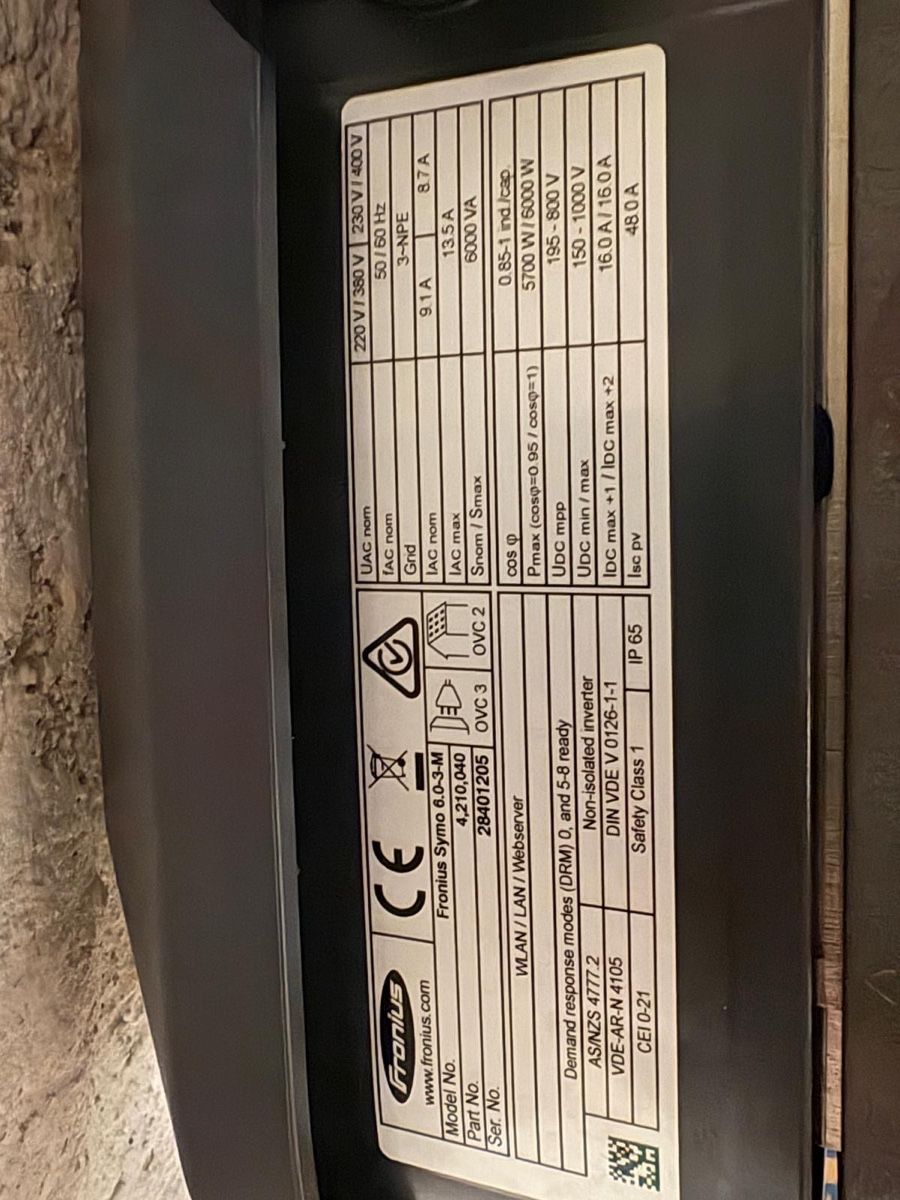 Fronius Inverter: Wechselrichter Fronius – Usato da Murg venduto da tama84 1