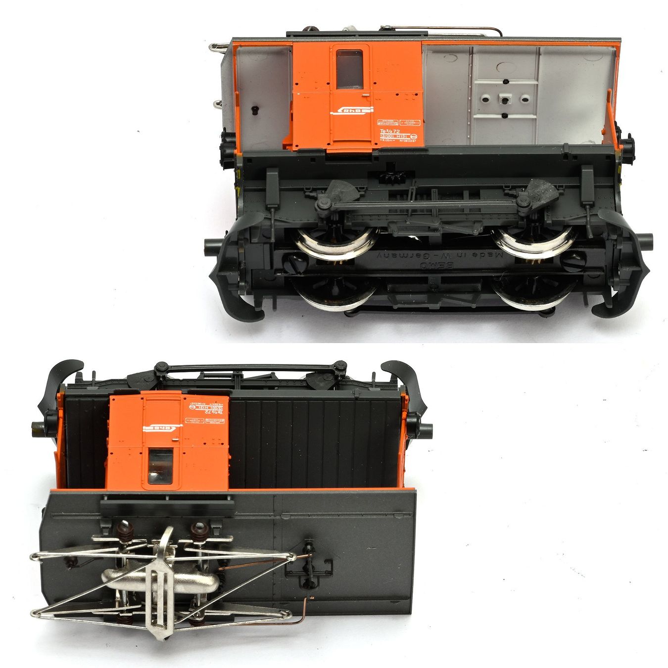 Bemo Modellini di ferrovie: BEMO RhB Traktor Te 2/2, 1270 122, OVP – Usato da Bubendorf venduto da zimmers_creativteam 2