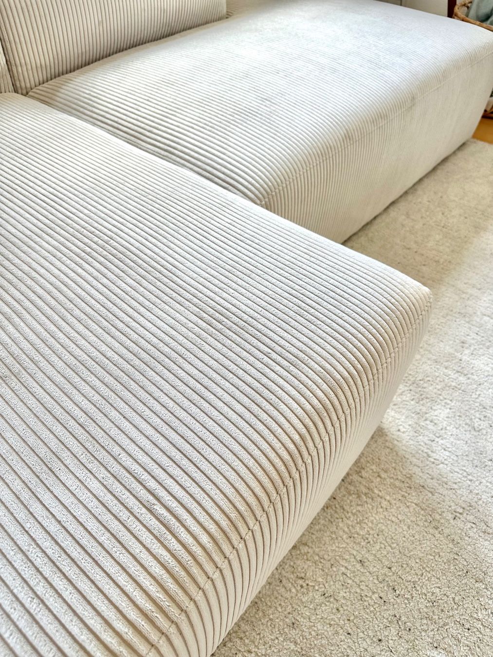 Micasa Sofas: Ecksofa beige – Gebraucht aus Basel von lea_dj79 1