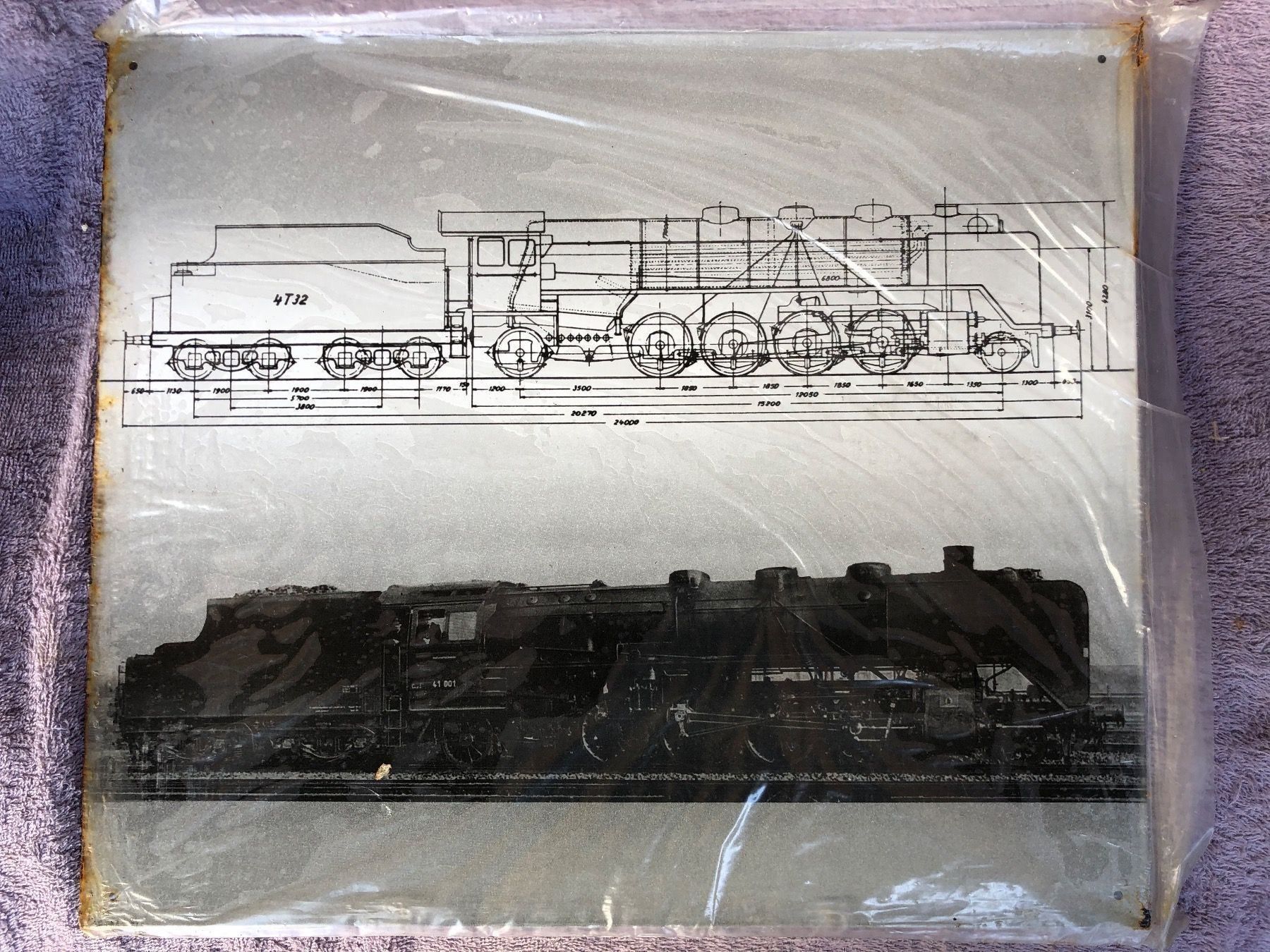 Insegne: Lokomotive Eisenbahn classic dampf zug – Usato da Reinach AG venduto da rares75