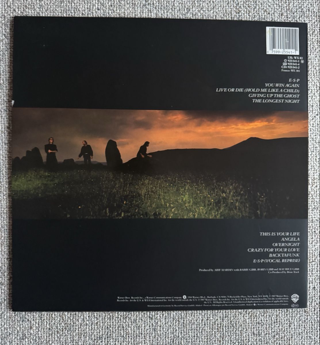 Dischi in vinile: Bee Gees - E.S.P. - LP - 80s – Usato da Rorbas venduto da BlackstarRecords 1