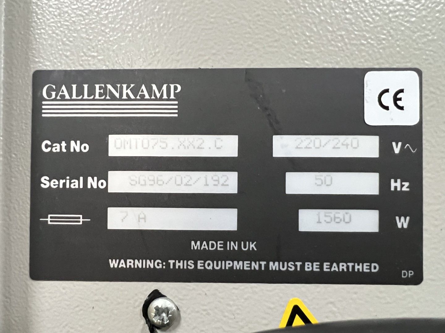 Altro per industria metallurgica: Gallenkamp OMT075 Laborofen – Usato da Zuchwil venduto da dragosmd-maschinen 9