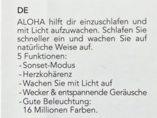 Wecker: Neuer Wake-up Wecker ALOHA von Terraillon – Neu (gemäss Beschreibung) aus Schinznach Dorf von Joyce75 3