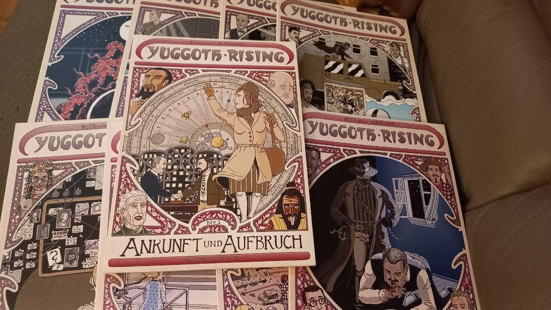 Comics: Yuggoth-Rising Comics Sammlung 1-9 Underground ComiX – Gebraucht aus Olten von Donatello1984
