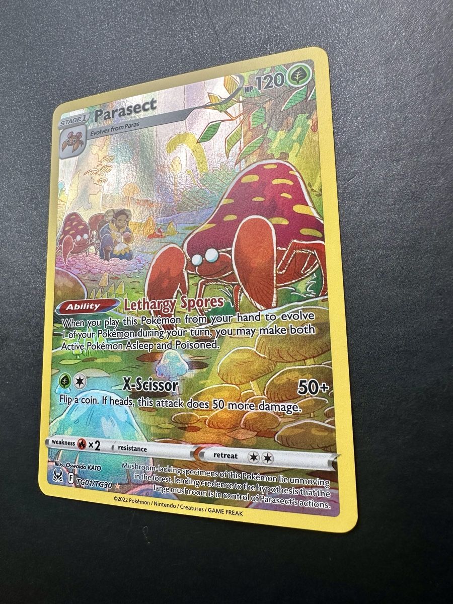 Pokémon Sammelbilder & Trading cards: Parasect #TG01 - Pokemon Lost Origin – Gebraucht aus Bern von HugoStiglitz11 2