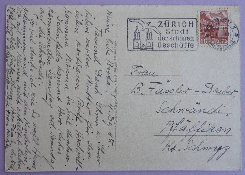 Cartoline postali: Paysage de bord de Lac – Usato da Fétigny venduto da Billy2miny 1