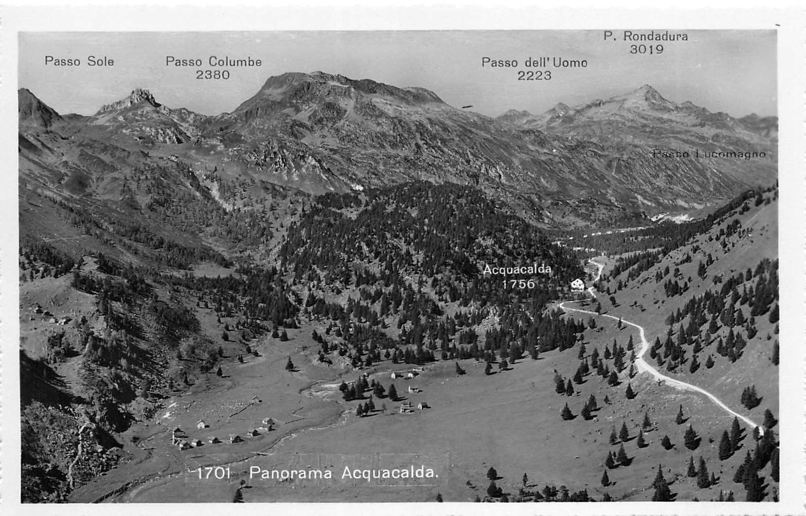 Cartes postales: Panorama Acquacalda – D'occasion à Ottikon b.Kemptth. par Neptun1974