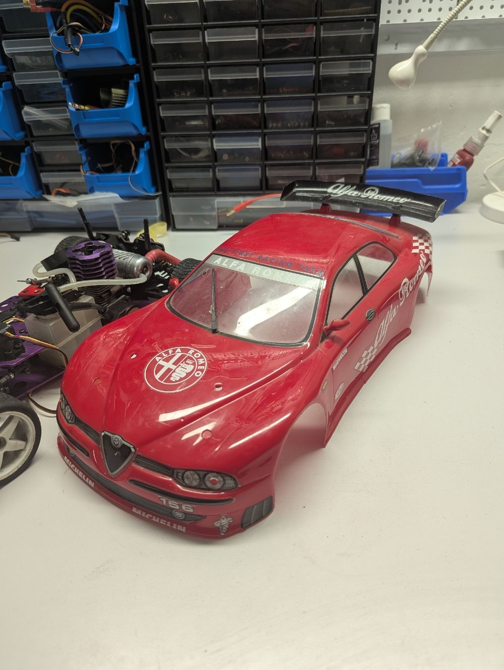 Modellismo RC: Alfa Romeo Rc Auto benziner – Difettoso da Altdorf UR venduto da fin_7ftt 5