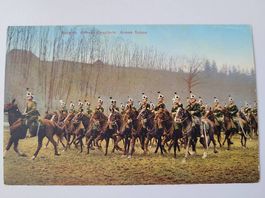 Karte Schweizer Armee Kavallerie um 1910