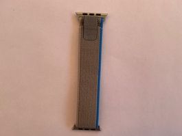 Hellblau/Grau Trail Loop Armband für Apple Watch Ultra 49mm