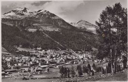 0078 - Postkarte / Ansichtskarte - Davos - Platz