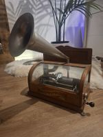 Antikes Columbia Graphophone / Walzen-Phonograph