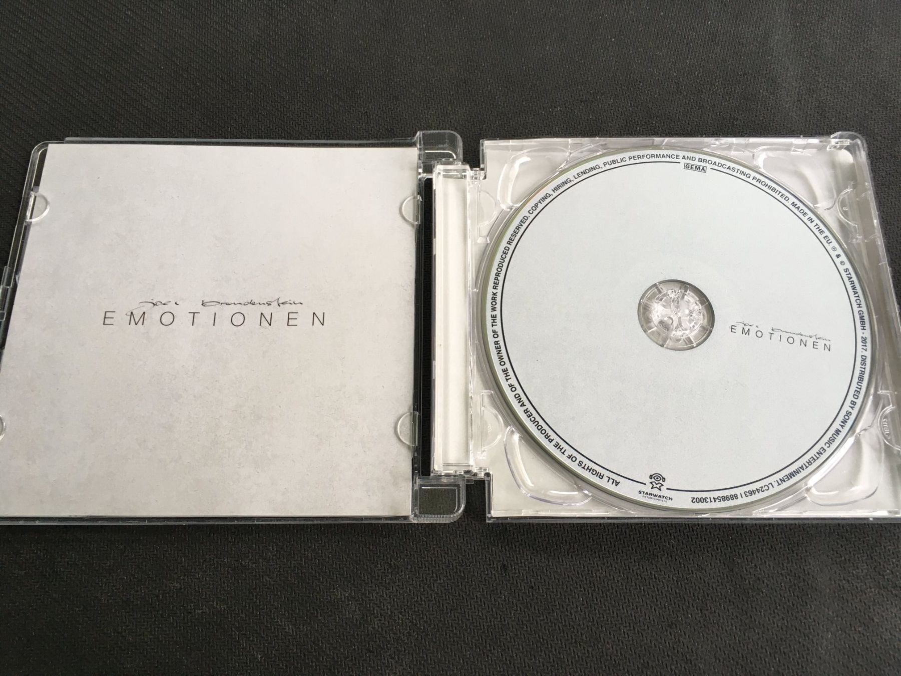 CD: Emotionen - Joel Brandenstein -CD- – Usato da St.Gallen venduto da MedienJoe 1