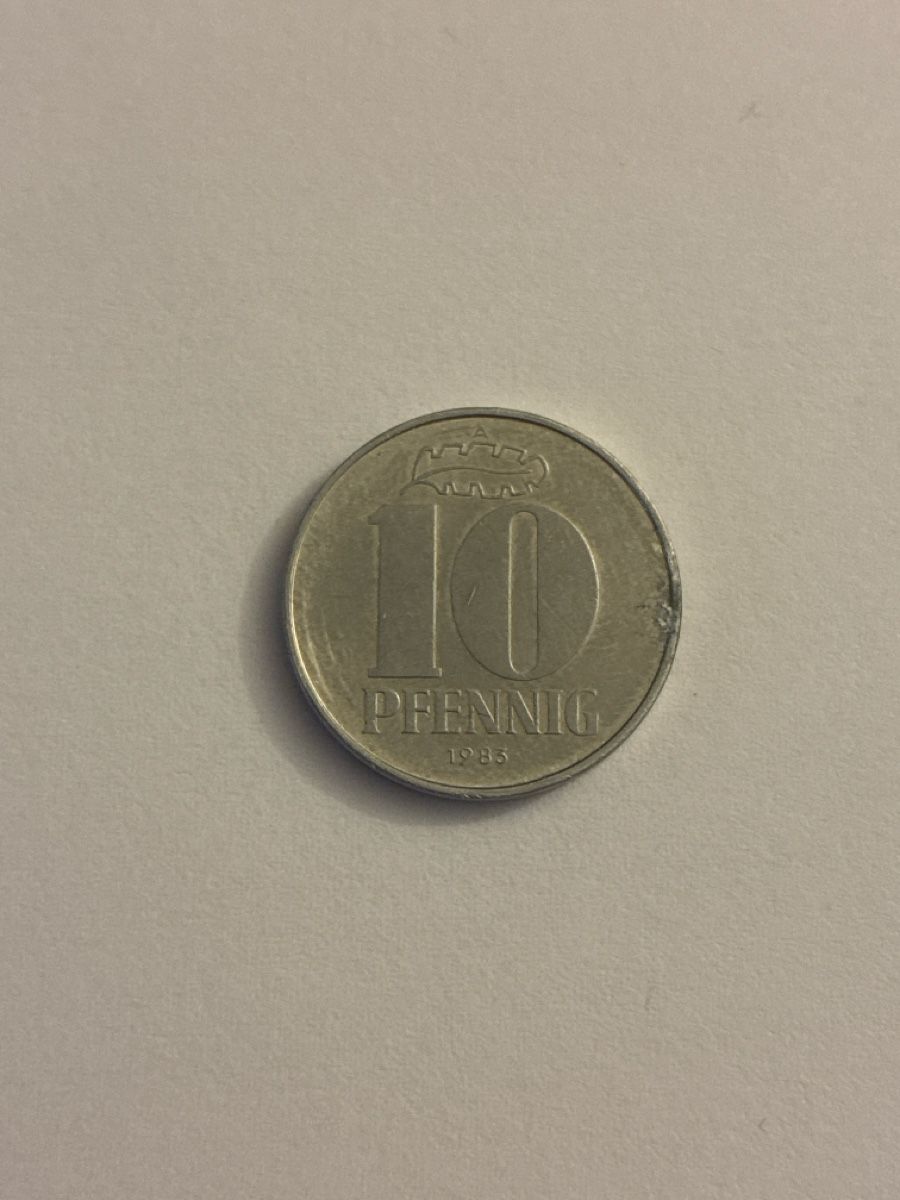 Toutes les monnaies: Nr. 41: 10 deutsche Pfennig, 1983 – D'occasion à Burgdorf par Yakari5165