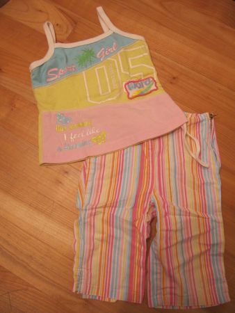 BENETTON Hose Gr. 90 Trägertop