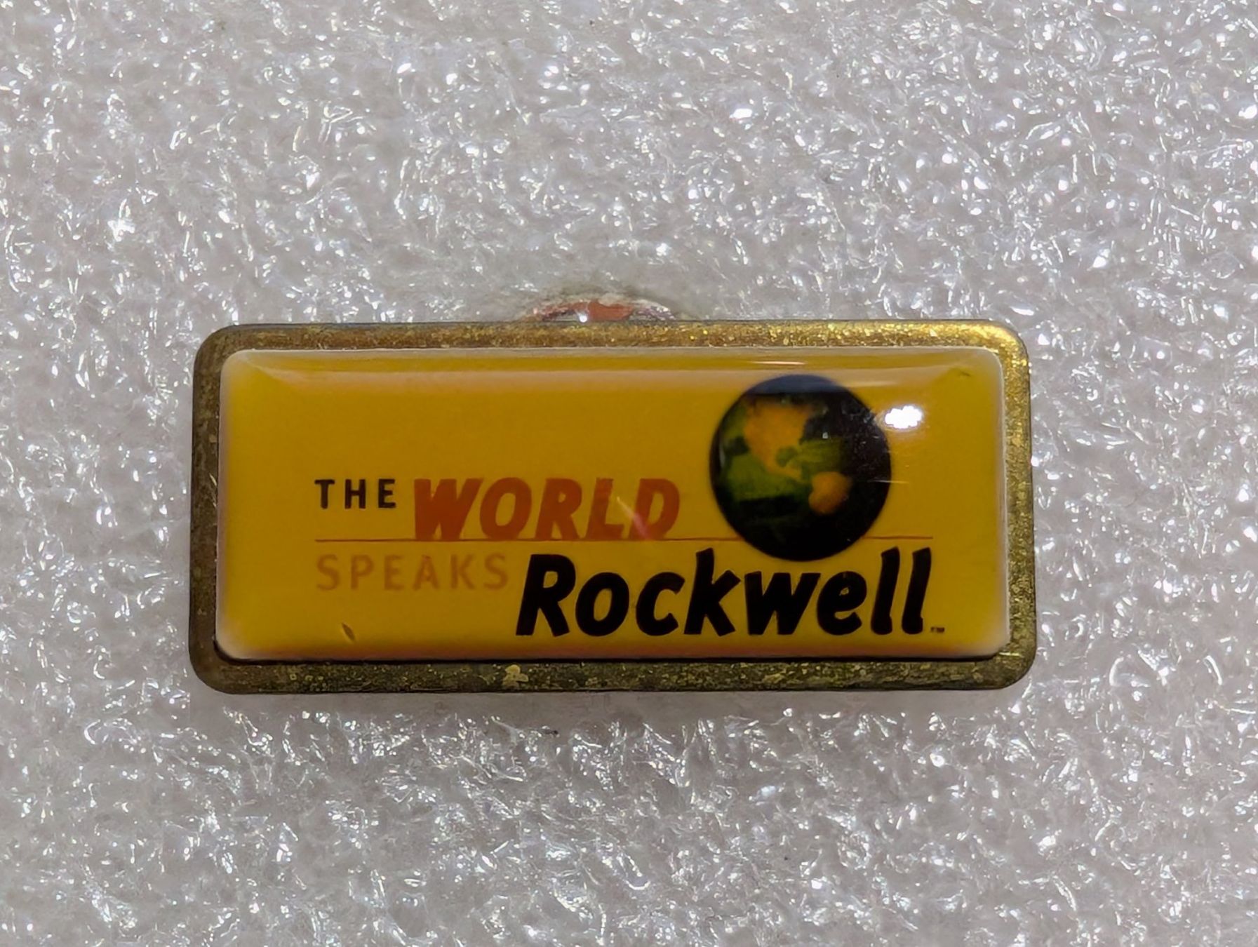 Placchette & Badge: Ansteckpin 267: Rockwell – Usato da Oppligen venduto da Pin-Fall-Shop