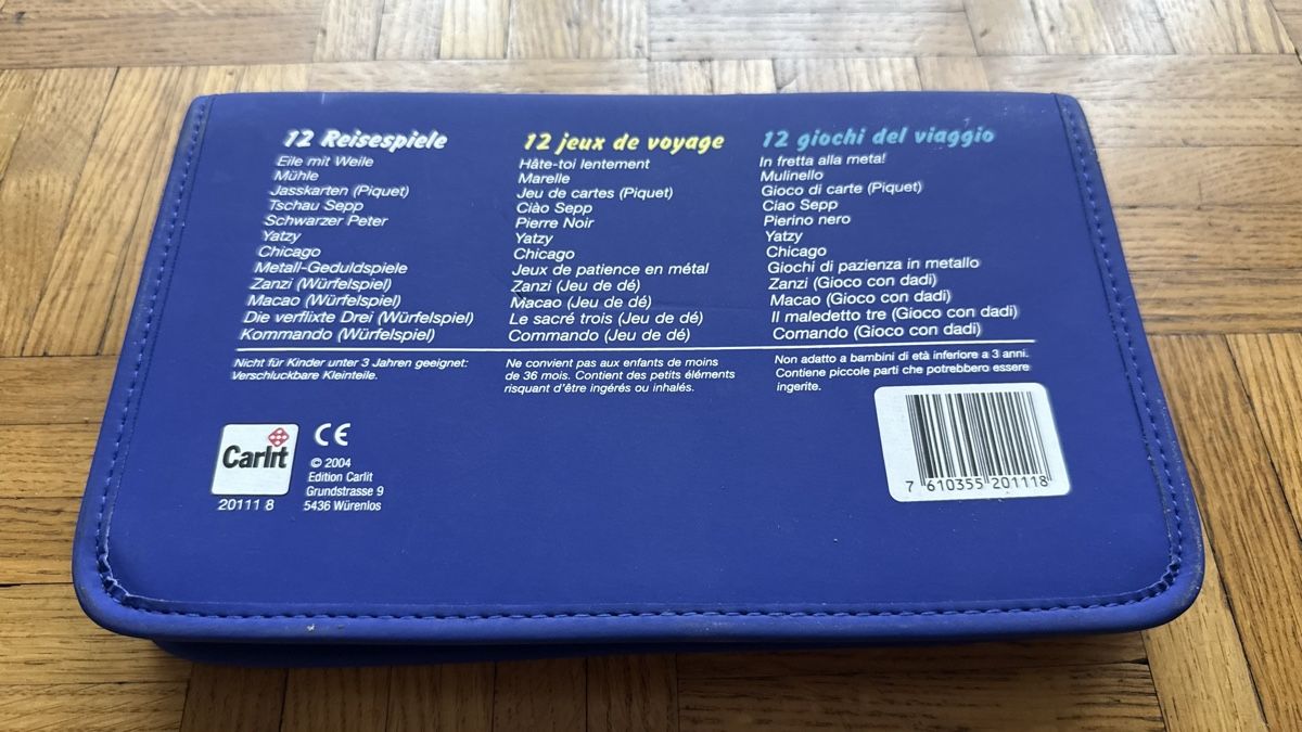 Carlit Giochi: Spiele-Set 12 Reisespiele – Nuovo (secondo la descrizione) da Zürich venduto da Gabiii 1