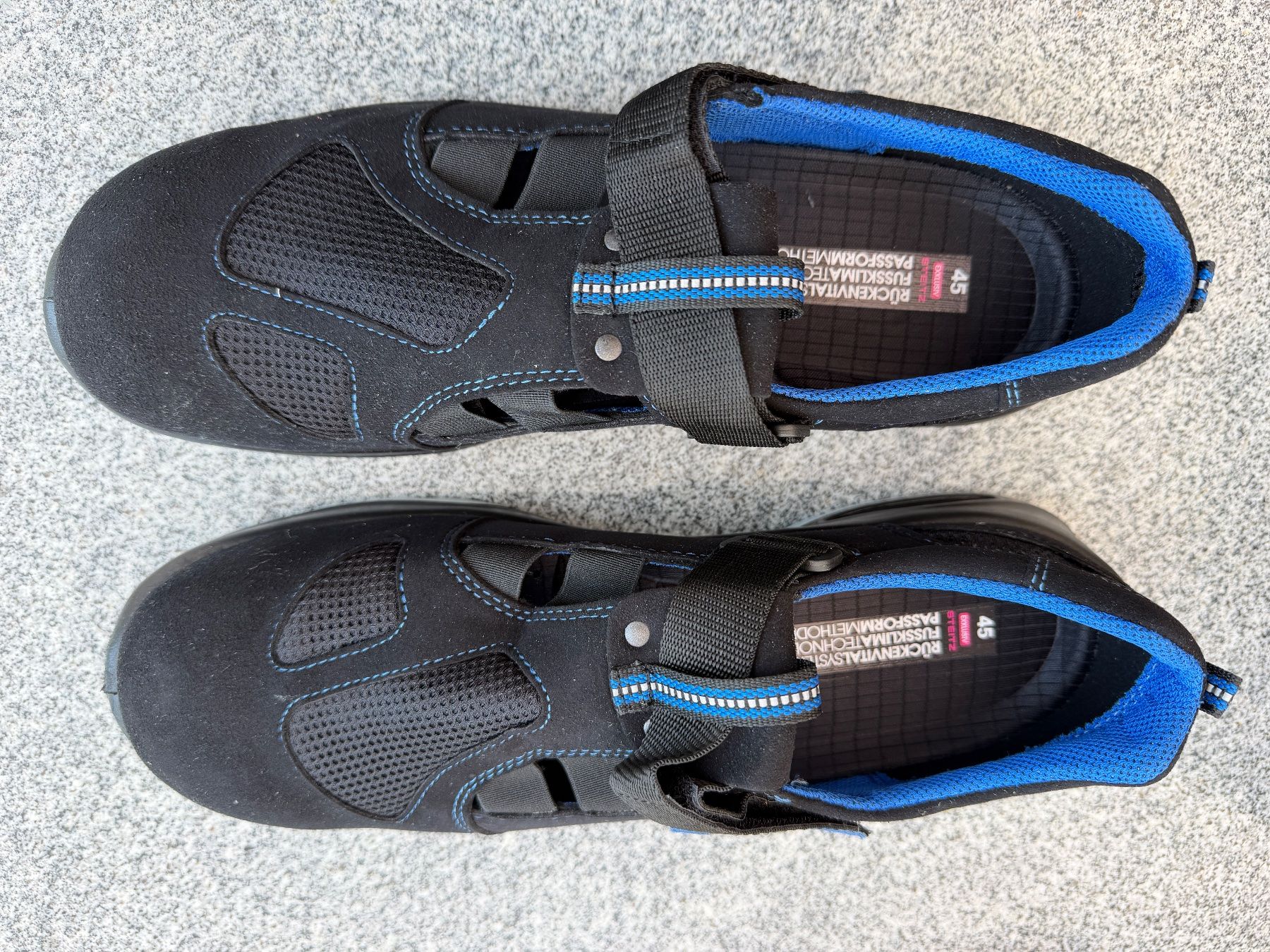 Herrenschuhe: Steitz Sicherheits-Sandale schwarz, Grösse 45 – Neu und originalverpackt aus Fehraltorf von amafe 3
