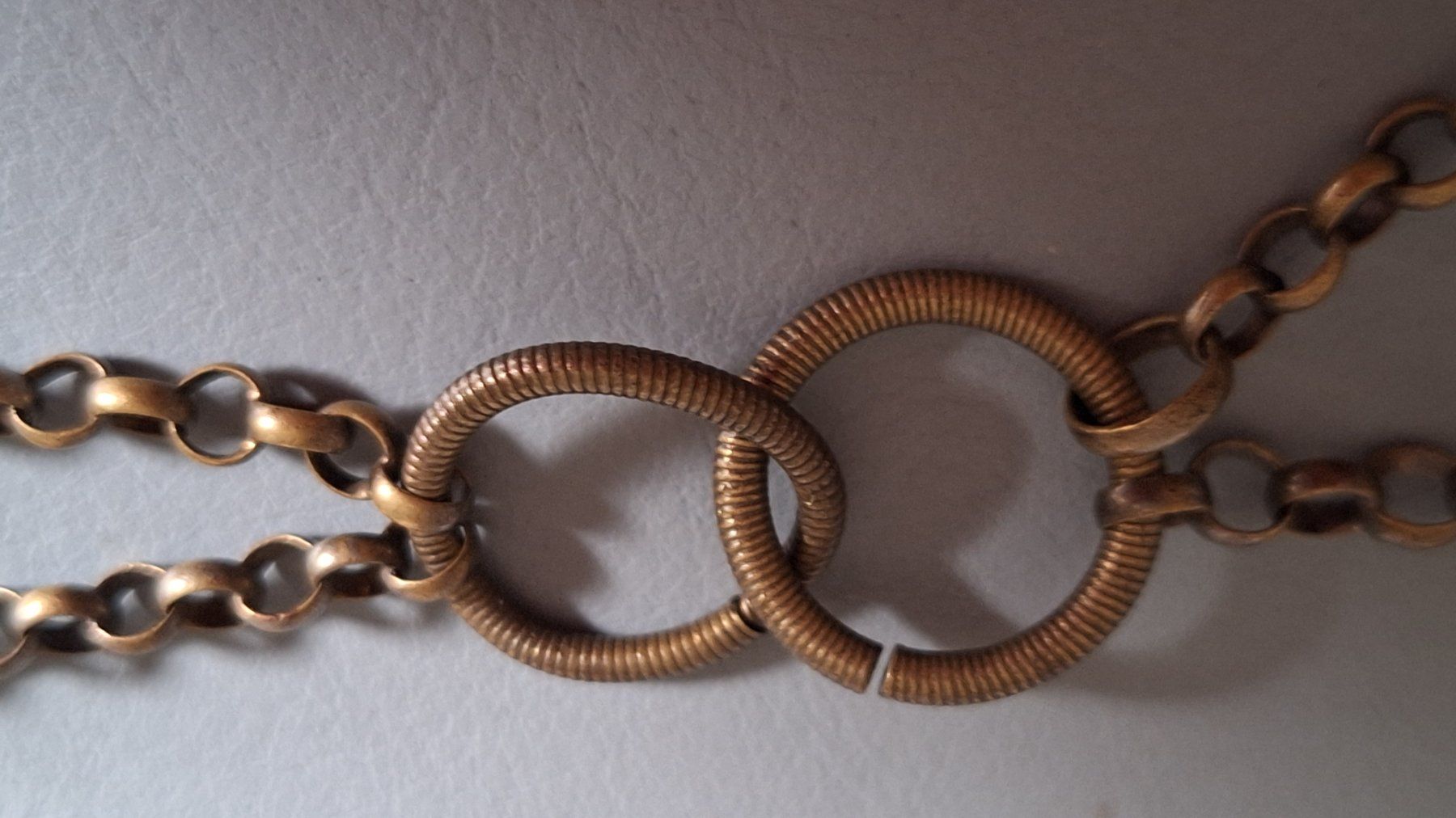 Ketten: Vintage Kette Doppelt ,  lang Messing – Gebraucht aus Arlesheim von shopradl 3