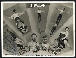 Fotografie Fahrrad Artisten 2 Ballan, Ge