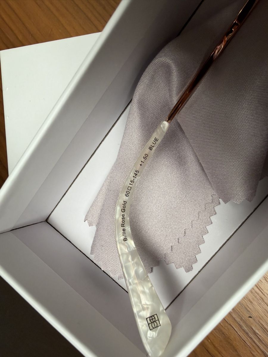 Brillen & Gläser: Lesebrille Billie Rose Gold 1.5 Blaulichtfilter – Gebraucht aus Flawil von rudegirl17 5