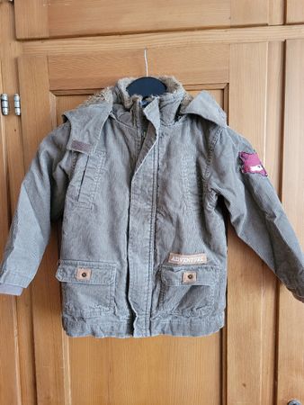 Für Junge Winterjacke Gr.110, Myc Cordjacke