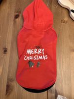 Hunde Sweatshirt weihnachte L