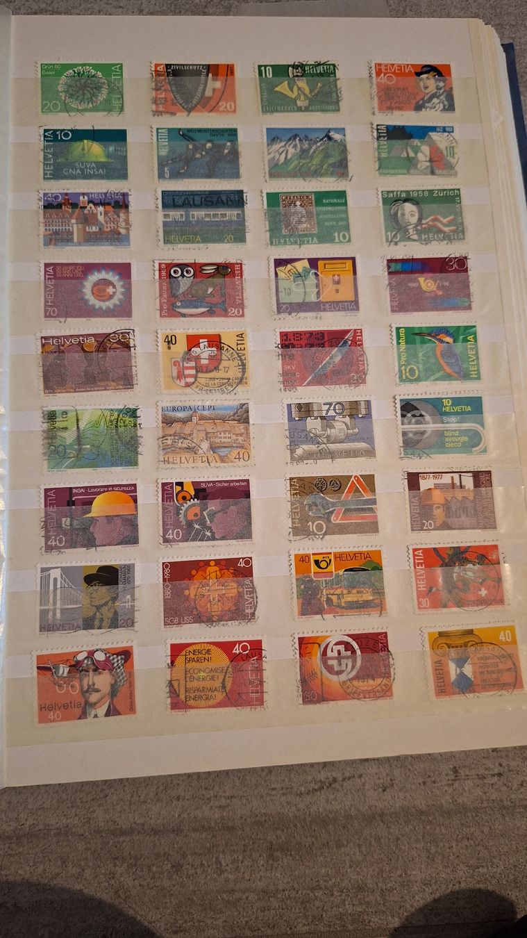 Tutti i francobolli: Collection timbres suisses – Usato da Montricher venduto da bil_fyq7 4