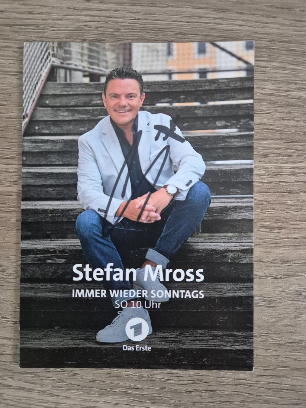 Autogramme: Autogrammkarte Stefan Mross Originalunterschrift – Neu (gemäss Beschreibung) aus Eglisau von nicij79