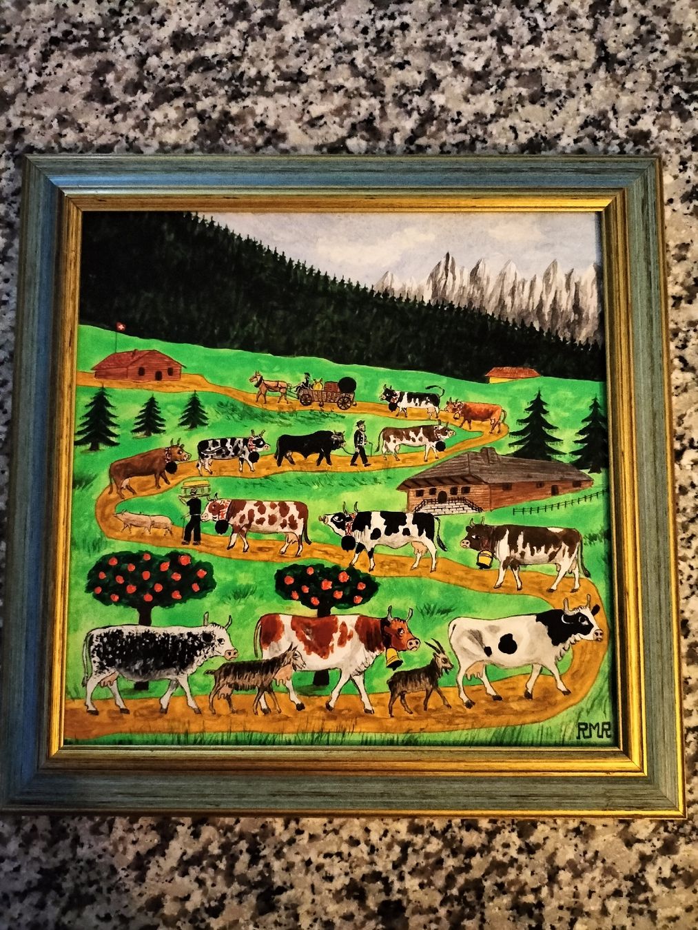 Dipinti: Tableau Renzo Maria Ramagli – Usato da Cossonay-Ville venduto da fab_qxm6