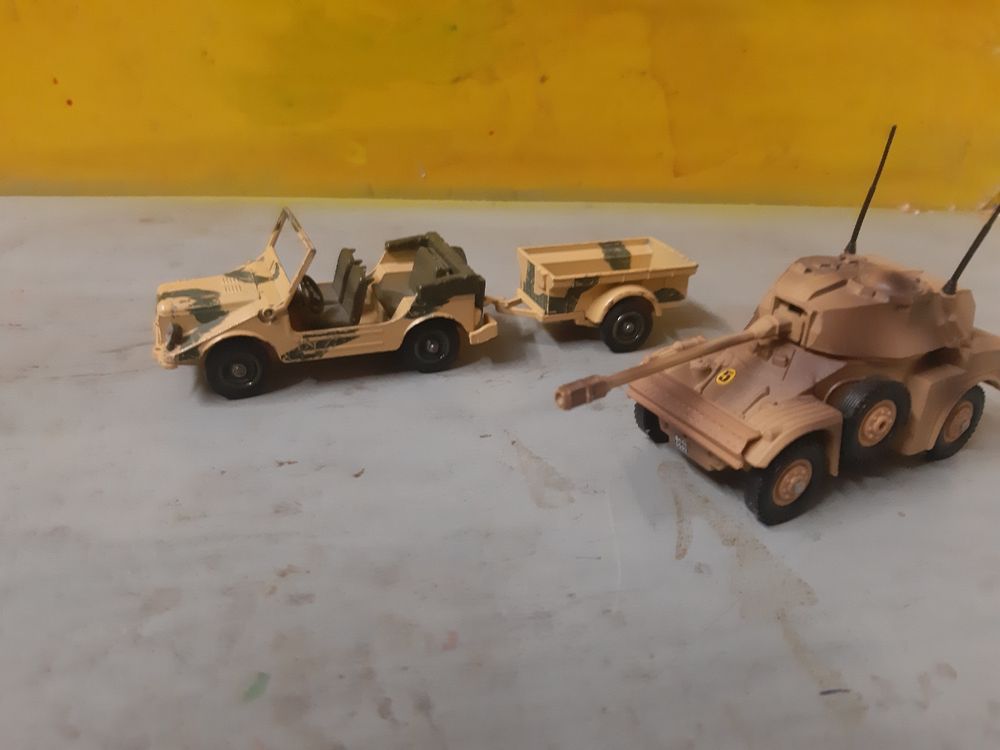Solido Modellautos: Panhard AML et Jeep Mercedes, Solido – Gebraucht aus Monthey von Jmbois