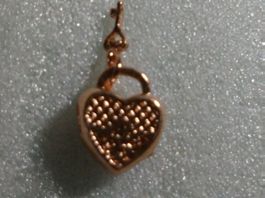 anhängercharm, herz ,sterling silber 925