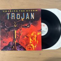 Tröjan ‎– "Chasing The Storm" -  LP heavy metal speed metal