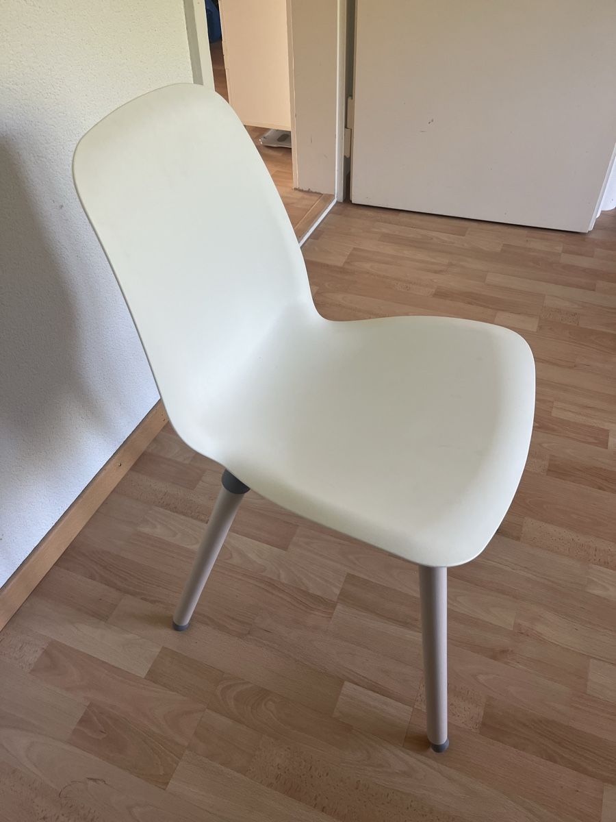 Ikea Sedie: GRÖNSTA Stuhl weiss – Usato da Bern venduto da mermaidv 1