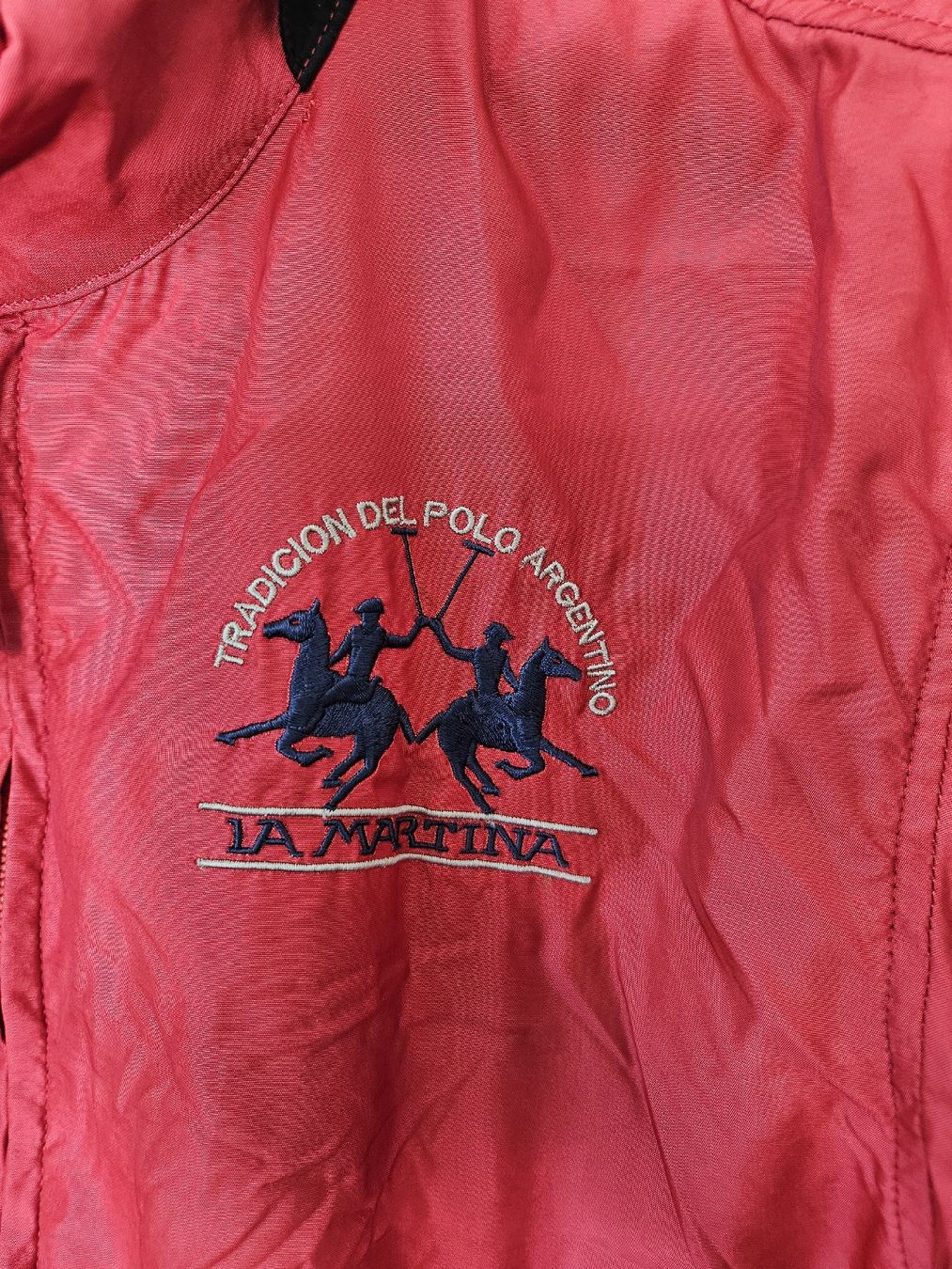 La Martina Giacche: La Martina Jacke Übergangsjacke rot  – Usato da Eschenbach SG venduto da MarThu 1