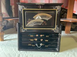 Jeu Mah-Jong antique japonais complet