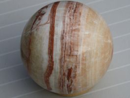 ARGONIT / CALCIT STEIN KUGEL
