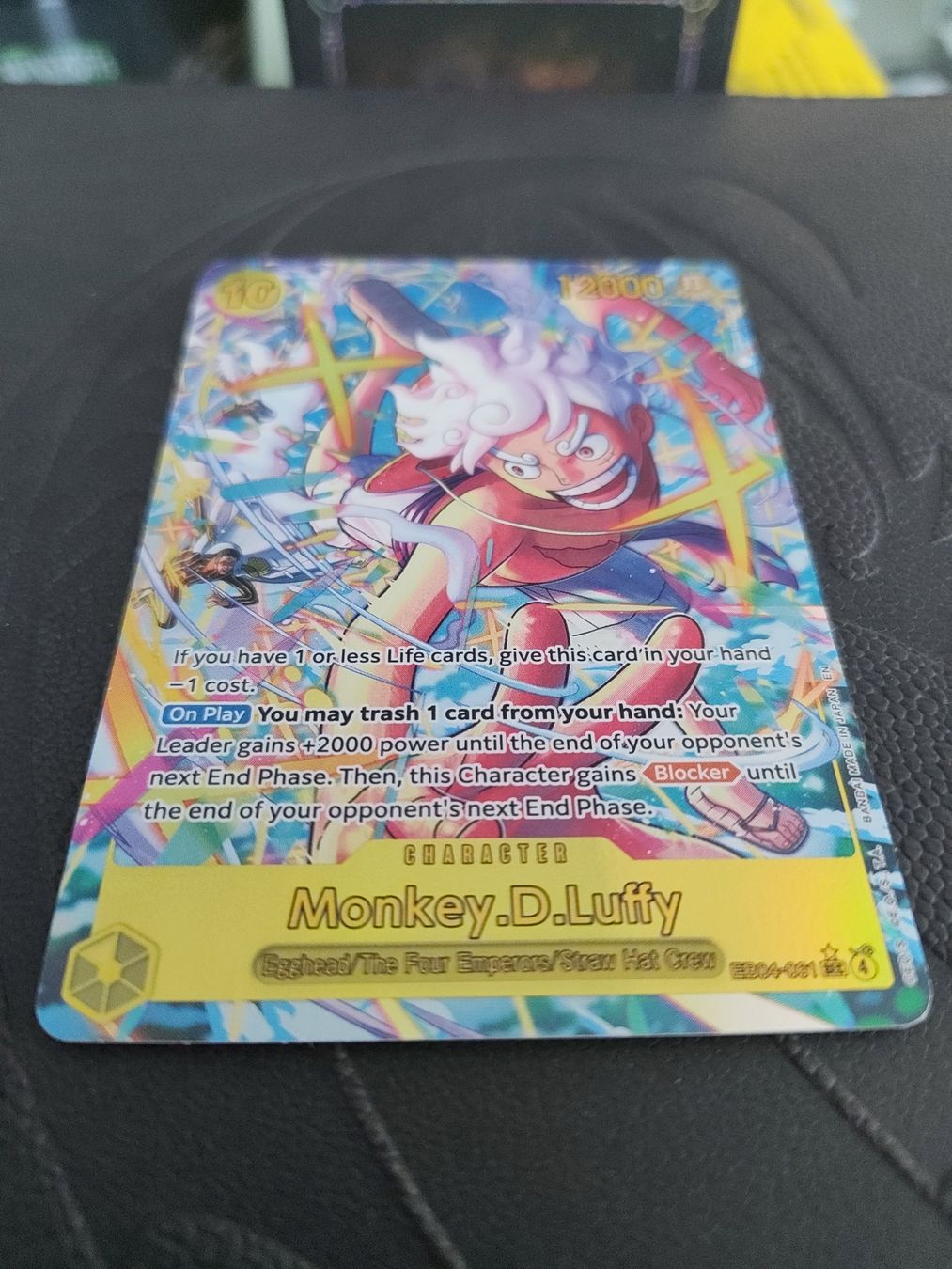 Bandai Carte collezionabili: Monkey.D.Luffy - EB04-061 V.2 Alt Art – Nuovo (secondo la descrizione) da Kriens venduto da Miro1337 1