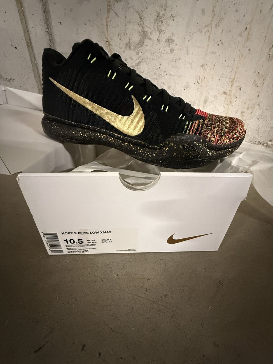 Nike Scarpe da uomo: Nike X Elite low Kobe Christmas 10.5 – Nuovo (secondo la descrizione) da Vilters venduto da malte6562