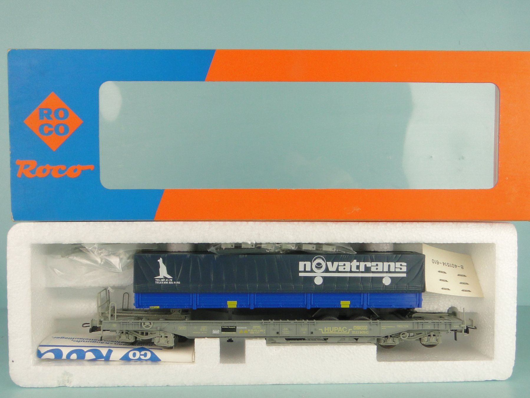 Roco Modelleisenbahnen: Roco 44311D Hupac/Novatrans – Gebraucht aus Bülach von cann11 4