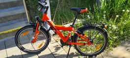 Kindervelo 20 Zoll in Orange