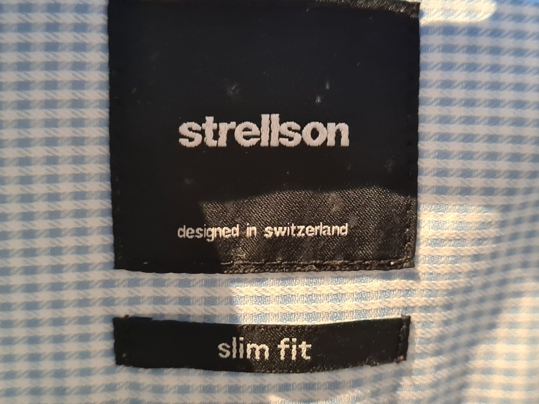 Strellson Camicie: Herren Hemd STRELLSON Slim fit, Gr.37 – Usato da Amriswil venduto da used2use 3