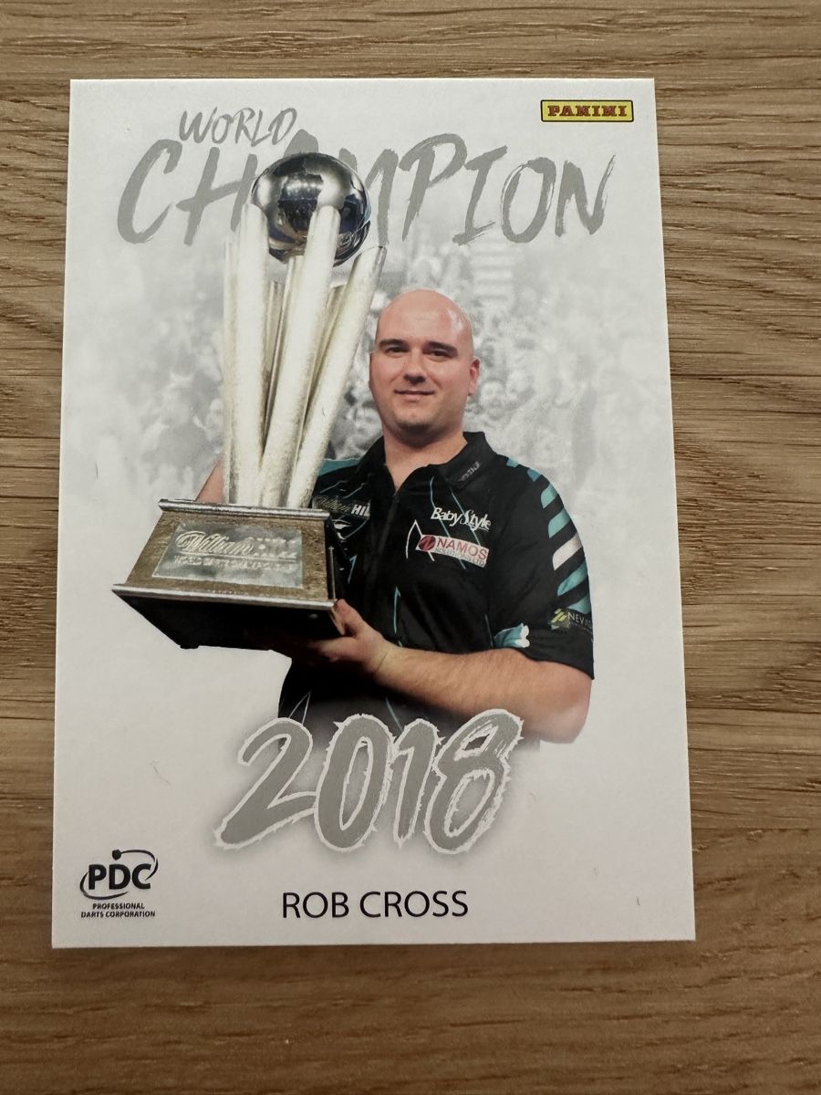 Panini Carte collezionabili: Panini Rob Cross Weltmeister Karte – Nuovo (secondo la descrizione) da Sempach venduto da soj_rk95