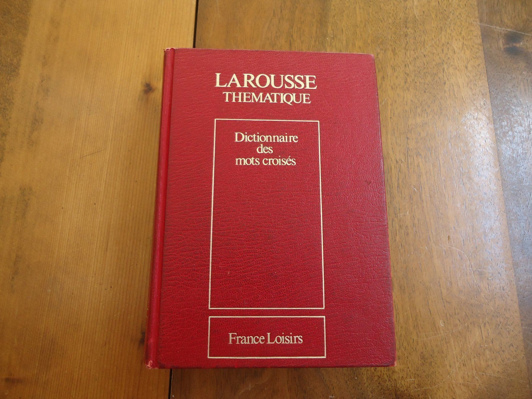 Libri: Dictionnaire des mots croisés – Usato da Vessy venduto da mafabe