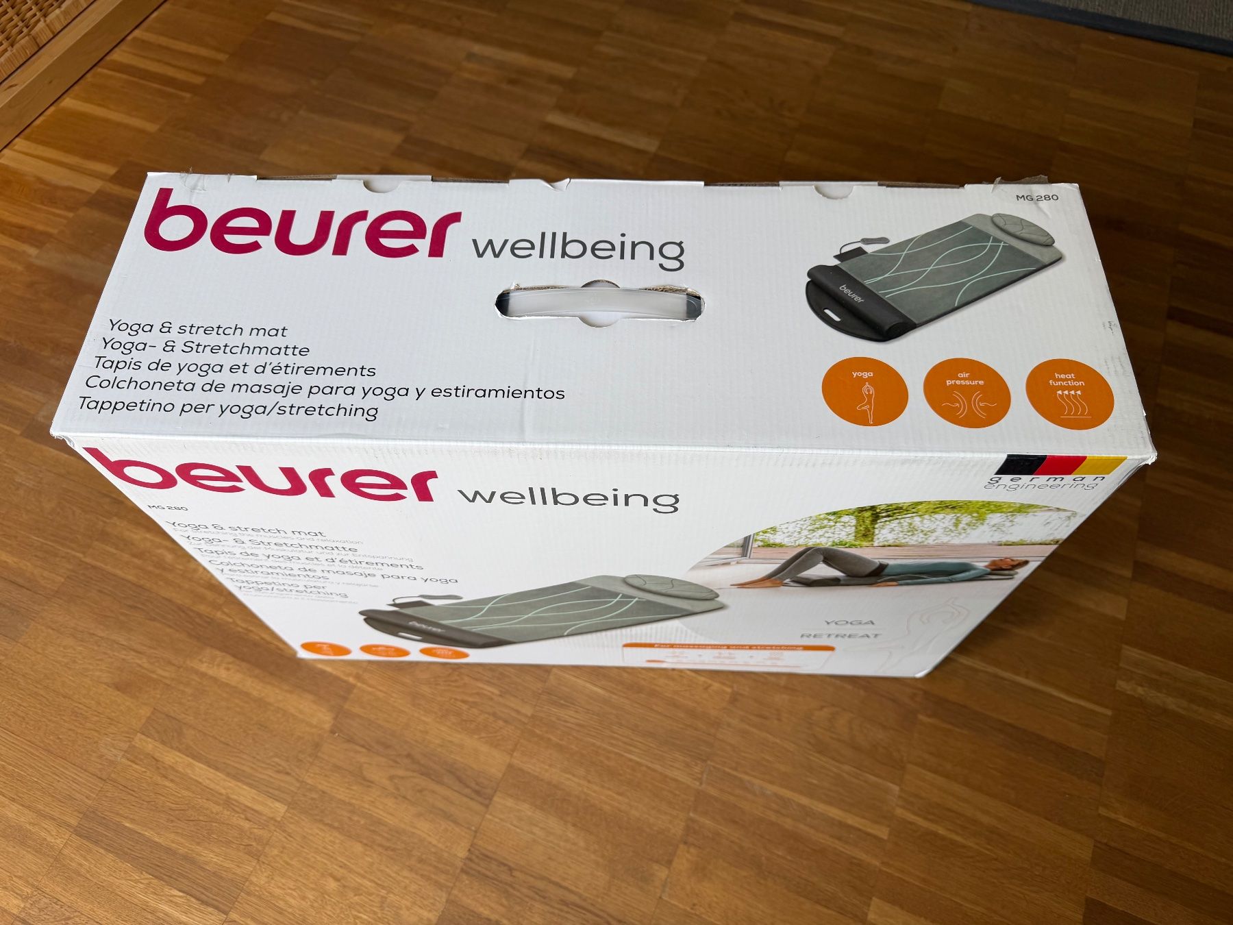 Beurer Dispositivi per massaggi: Beurer MG280 -  Yoga- und Stretchmatte – Nuovo (secondo la descrizione) da Zürich venduto da mak_cd9r 3