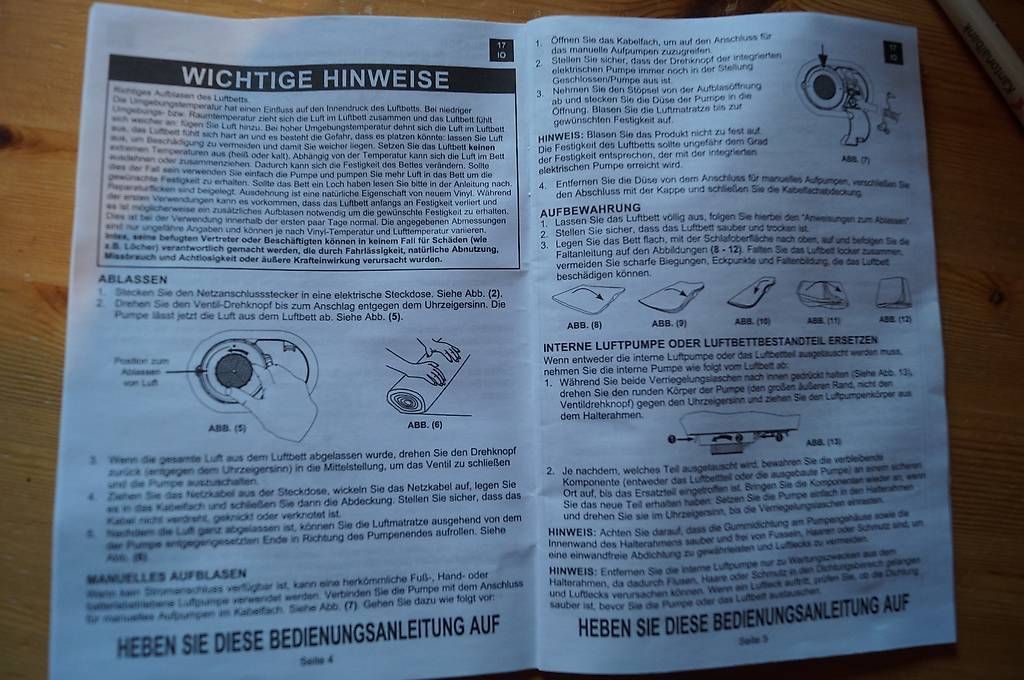 Materassi: Luftbett INTEX – Usato da Scheid venduto da dirauls 1