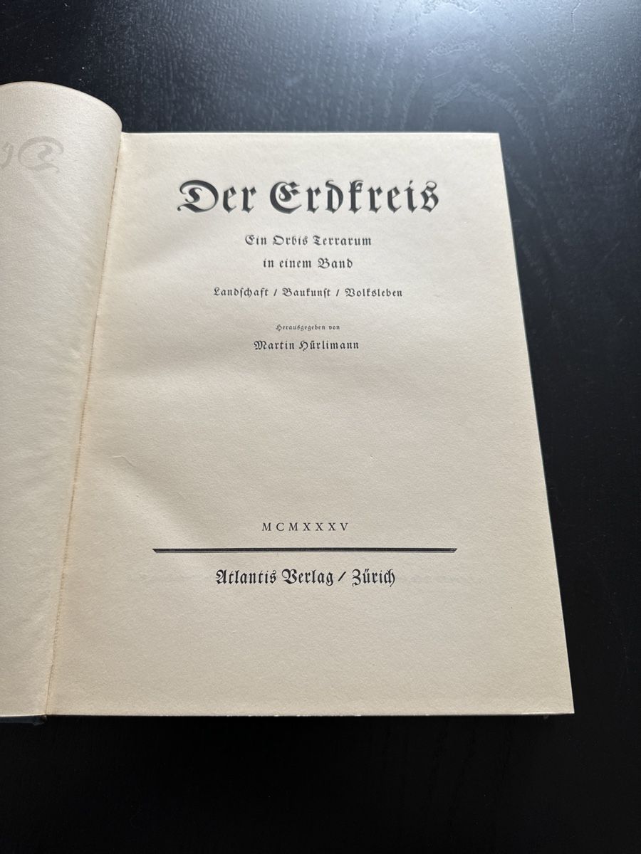 Libri: Der Erdkreis – Usato da Erstfeld venduto da Mario_boe0 2