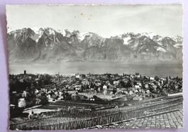 Vevey et les Alpes de Savoie